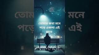 তোমার কথা মনে পড়ে tumar kota mone pore new Bangla gan music emotional bangla bengalimusic [upl. by Kcireddor]