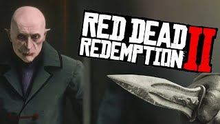 Red Dead Redemption 2  How To Easily Find The Saint Denis Vampire And His Rare Dagger [upl. by Assirralc]