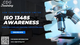 Master ISO 13485 Awareness Course with CDG Training Private Limited  Get Course Link Below [upl. by Yelekalb]