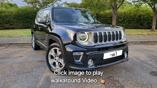 Jeep Renegade 13 GSE T4 Limited DDCT Euro 6 ss 5dr  KX69HLH [upl. by Suzan]