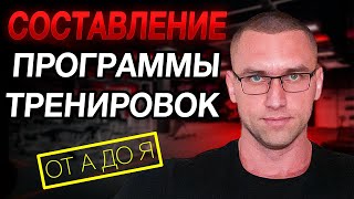 Как САМОСТОЯТЕЛЬНО составить программу тренировок БЕЗ ВОДЫ [upl. by Giesser]