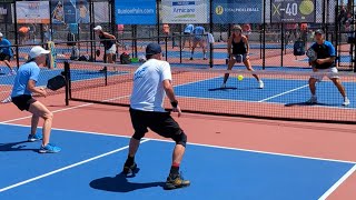 Mixed 60 Pickleball at US Open 2024 [upl. by Alletse]