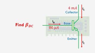 Transistor Solved Example Problem 1  Beta DC of Transistor Formula [upl. by Eel]