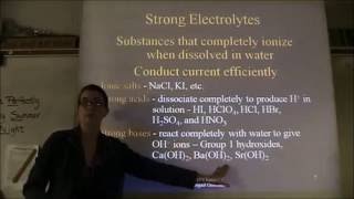 Chapter 4 Reactions in Aqueous Solution  Part 1 [upl. by Lolly]