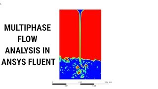 ANSYS Fluent Tutorial Eulerian Multiphase Flow Analysis  Water Filling in Container CFD Analysis [upl. by Adnilra]