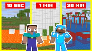 Noob Vs Pro Parkour Challenge in Minecraft [upl. by Calondra]