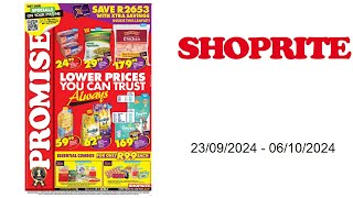 Shoprite specials ZA  23092024  06102024 [upl. by Harneen]