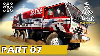 TATRA 815  Sněhová bouře na DAKARU  EP07  Dakar Desert Rally  Lets play  Česky [upl. by Nedrud]