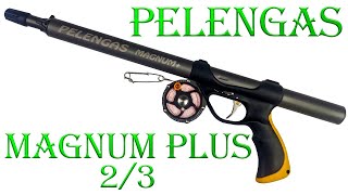 Подводное ружьё PELENGAS Magnum Plus смещение 23 speargun [upl. by Janette685]