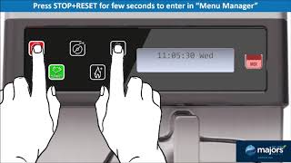 Setting Parameters Procedure  Carpigiani 161 [upl. by Ambrosia]