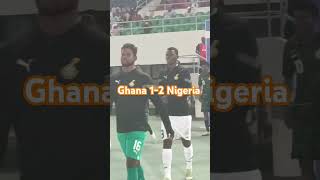 WAFU B U20 Ghana 12 Nigeria Ghana Nigeria Football ViralShorts football [upl. by Aruam986]