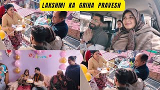 Aaj Hume Discharge Mil Gaya Humare Ghar Aaye Hai Lakshmi Lakshmi Ka Kiya Griha Pravesh Family Ne [upl. by Marienthal545]