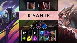 KSante Top vs Darius Godlike  EUW Master Patch 1419 [upl. by Alet]