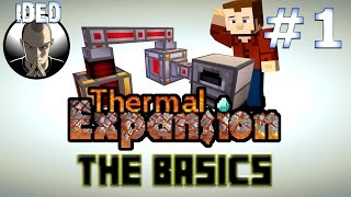 Thermal Expansion Tutorial  The Basics  Machine configuration and more  Minecraft Mod [upl. by Morissa]