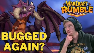 Onyxia is BUGGED Again A Warcraft Rumble Video [upl. by Neyr]