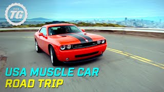 USA Muscle Car Road Trip  Part 1 Drag Racing in Reno  Top Gear  BBC [upl. by Highams]