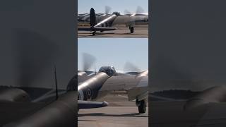 A pair of de Havilland Mosquitoes taxiing out at Central Coast AirFest [upl. by Nynahs]