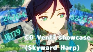 C0 Venti build showcase Skyward Harp [upl. by Gilbertson]