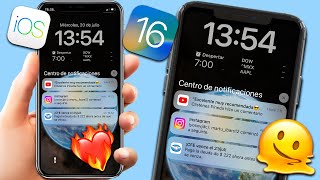 CÓMO TENER NOTIFICACIONES ESTILO IPHONE iOS 16 en ANDROID Actualizado 2022  idéntico [upl. by Aiksas319]