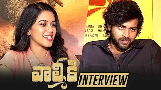 Valmiki Interview  Varun Tej  Mirnalini Ravi [upl. by Meredeth]