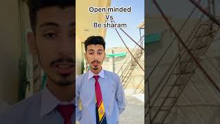 Open minded vs be sharam shortsfeed shorts short [upl. by Salta]