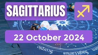 Sagittarius horoscope  Sagittarius Horoscope for Today 22 October 2024 [upl. by Shakti]