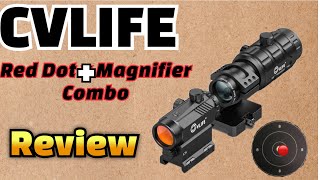 CVLife 3 MOA Red Dot Magnifier Combo [upl. by Eve]