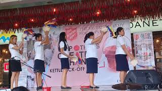 Marching OnwardTimbrel Praise  The Salvation Army Kettle Kick off 2017 CB mall Urdaneta [upl. by Aroved]