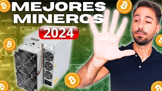 Los 5 MEJORES equipos para MINAR Bitcoin en 2024 actualizado [upl. by Airda566]