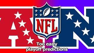 MampA Our way too early NFL playoff predictions [upl. by Yde]