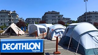 DECATHLON  Targówek pole namiotowe ⛺ [upl. by Atyekram601]