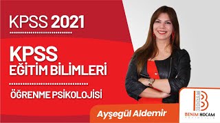 54 Ayşegül ALDEMİR  Hümanist Öğrenme Kuramları II Öğrenme Psikolojisi 2021 [upl. by Tifanie]