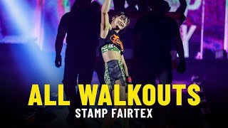 Stamp Fairtex’s Most EPIC Walkouts [upl. by Edyaw]