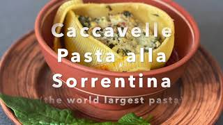 Italy Caccavelle Pasta alla Sorrentina [upl. by Shayla]