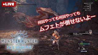 【MHW Steam版】ムフェトが倒せーないよー [upl. by Anytsirk]