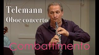 Combattimento  Telemann Oboe concerto in D Major TWV 51D5  Andante [upl. by Babette]