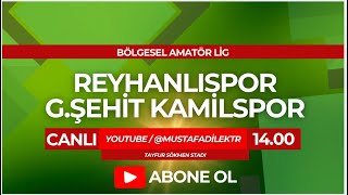 canlı  BAL Ligi  Reyhanlıspor  GŞehit Kamil [upl. by Noirrad]