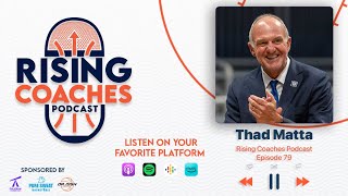 Rising Coaches Podcast Ep 79  Thad Matta [upl. by Winson994]