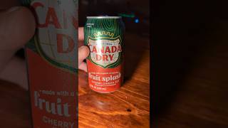 Canada Dry Fruit Splash Cherry Ginger Ale [upl. by Sands]