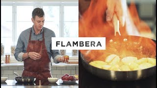 Välstekt med Scanpan  Flambera äpplen [upl. by Nosneb]