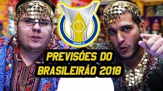 PREVISÕES DO BRASILEIRÃO 2018  PAI DE SOLA [upl. by Notneb335]