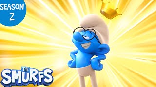 King Brainy  EXCLUSIVE CLIP  The Smurfs 3D SEASON 2 [upl. by Llerred78]