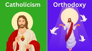 Catholic VS Orthodox 18 key Differences [upl. by Ansley605]