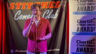 James Ellis at the Dublin heat of the Chortle Student Comedy Award 2023 [upl. by Glennie]