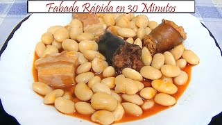 Fabada rápida en 30 minutos  Receta de Cocina en Familia [upl. by Constantino22]