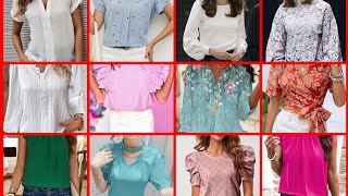 50💖 Hermosas Blusas para mujer Blusas de moda 2022 [upl. by Adraynek]