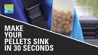 How to make your pellets sink in 30 seconds  Match Fishing [upl. by Gallenz]