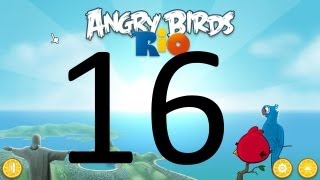 Lets Play Angry Birds Rio  16 We are now and almost practically become done [upl. by Neelik149]