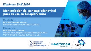 Webinar  Manipulación del genoma adenoviral para su uso en Terapia Génica [upl. by Allenaj402]