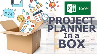 How to make a Work Breakdown Structure Dictionary in Excel  a Project Planner in a box [upl. by Peers]